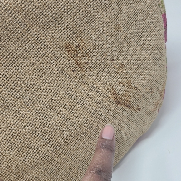 Earth Accessories | Pink & Green Double Strap Tote Satchel Bag (One Size) - Picture 12 of 13